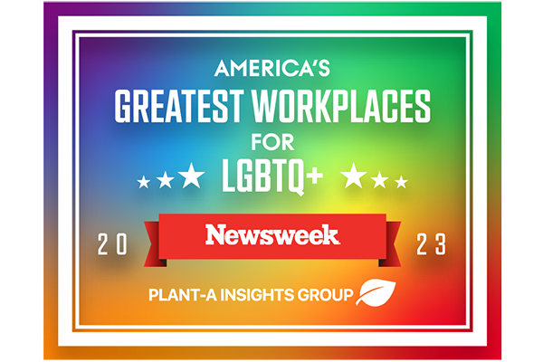Newsweeks America's Greatest Workplaces for LGBTQ+ 2023